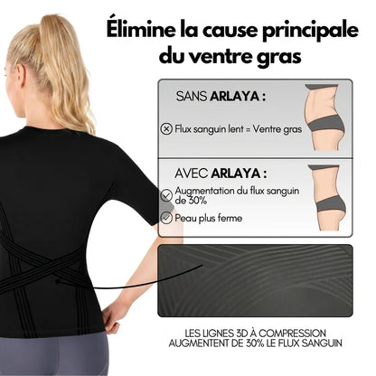 Tee-Shirt 3D Sculptant - Ventre Plat